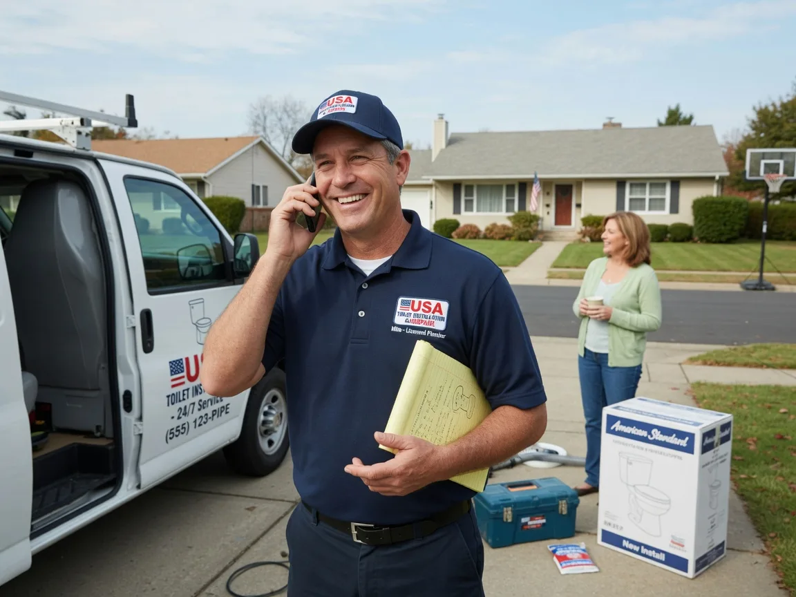Toilet Installation Sandoval, IL FAQs
